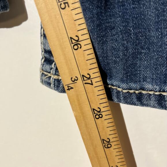 Silver Jeans Suki Capri Straight Blue Denim Jeans Womans Size 30 - Picture 6 of 7